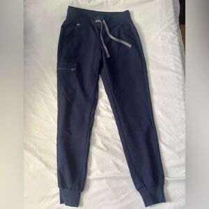 Figs Zamora Jogger Scrub Pants XS Navy blue
